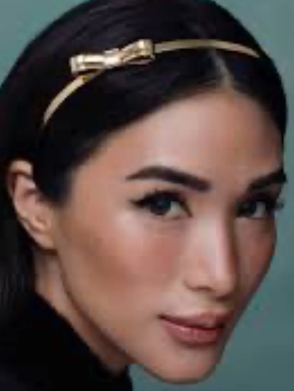 Gold Bow Headband for Women